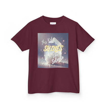 'This Kid Shines Like Selenite' Kids TShirt