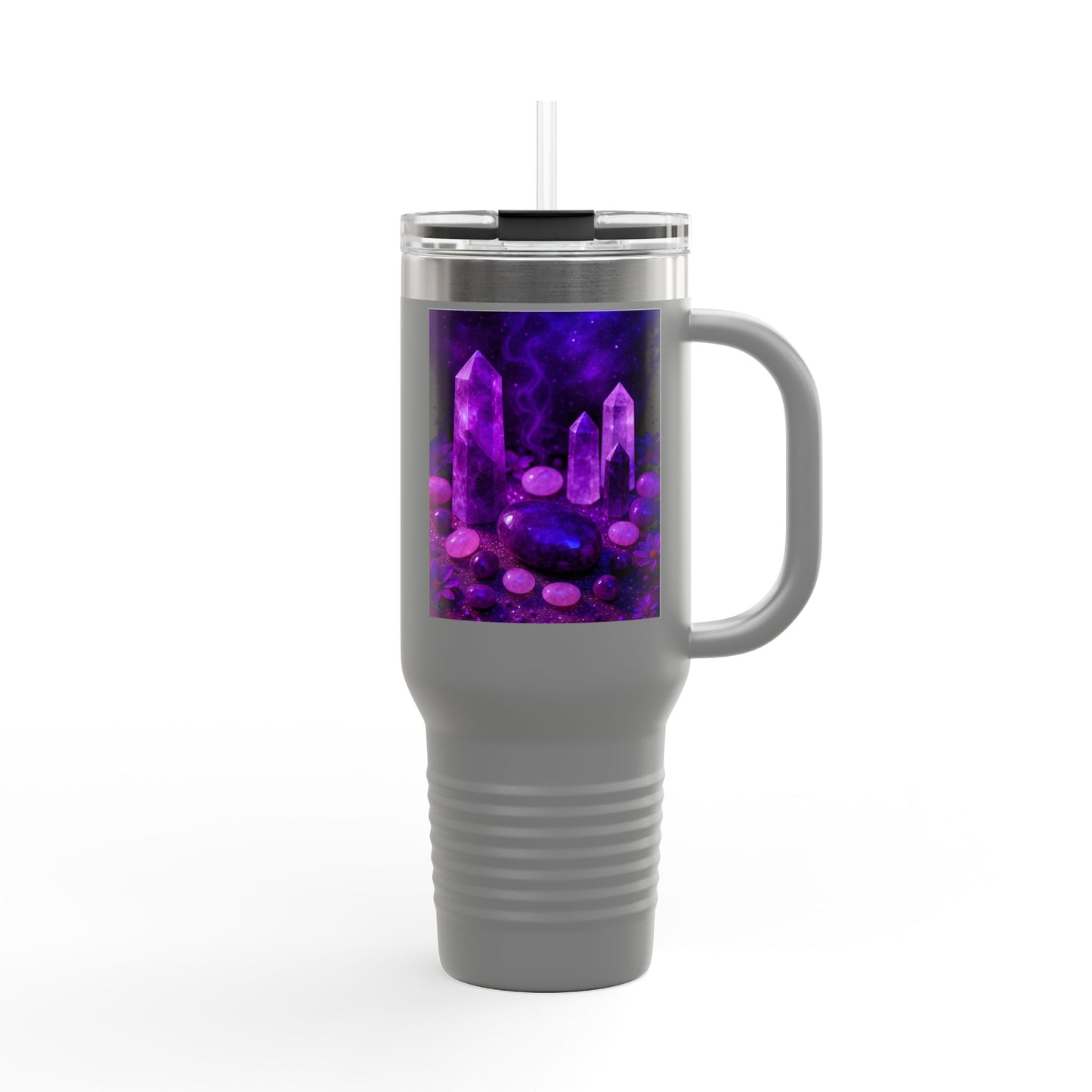 TSS Crystals Insulated Travel Mug - 40oz Crystal Design