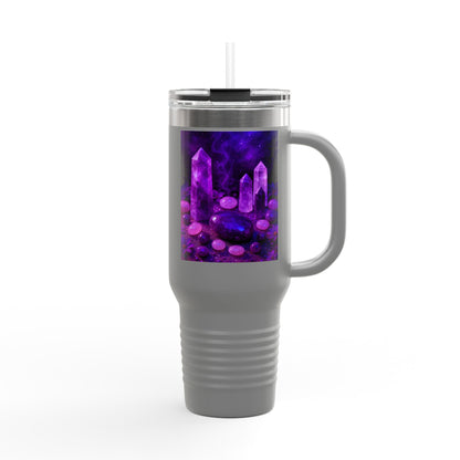TSS Crystals Insulated Travel Mug - 40oz Crystal Design