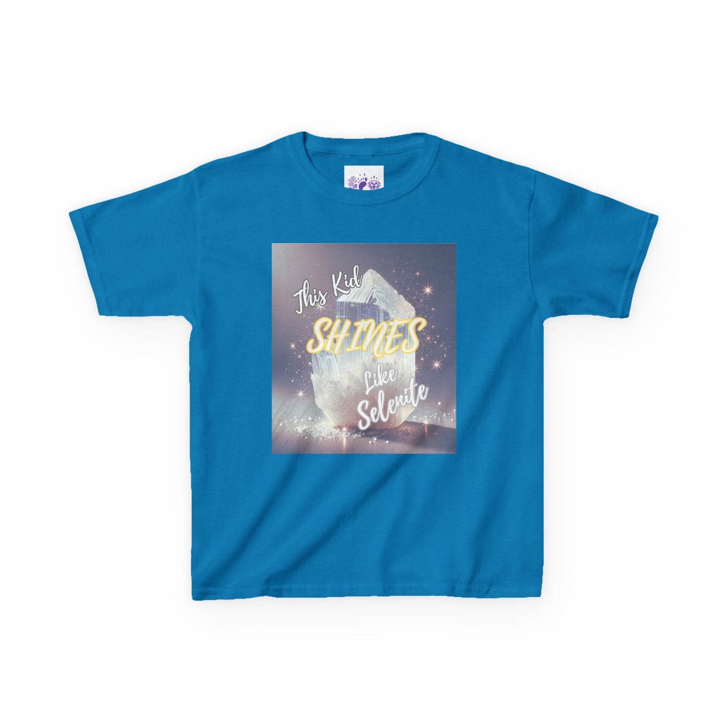'This Kid Shines Like Selenite' Kids TShirt