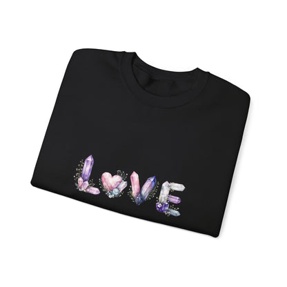 LOVE Crystal Letter Design