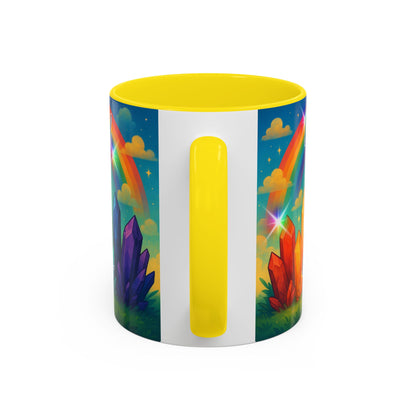 Rainbow Crystal Curious Mug
