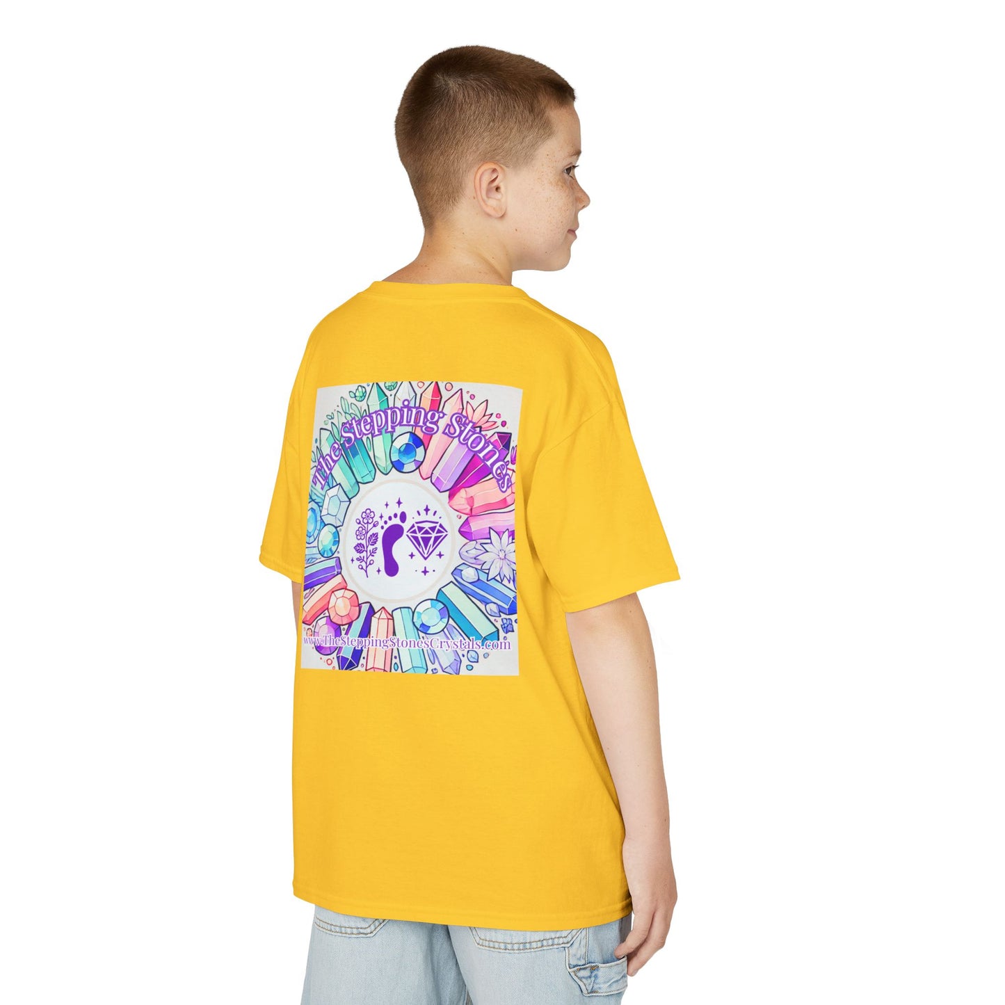 'I'm Just Here for Good Vibes and Pretty Rocks' Kids TShirt