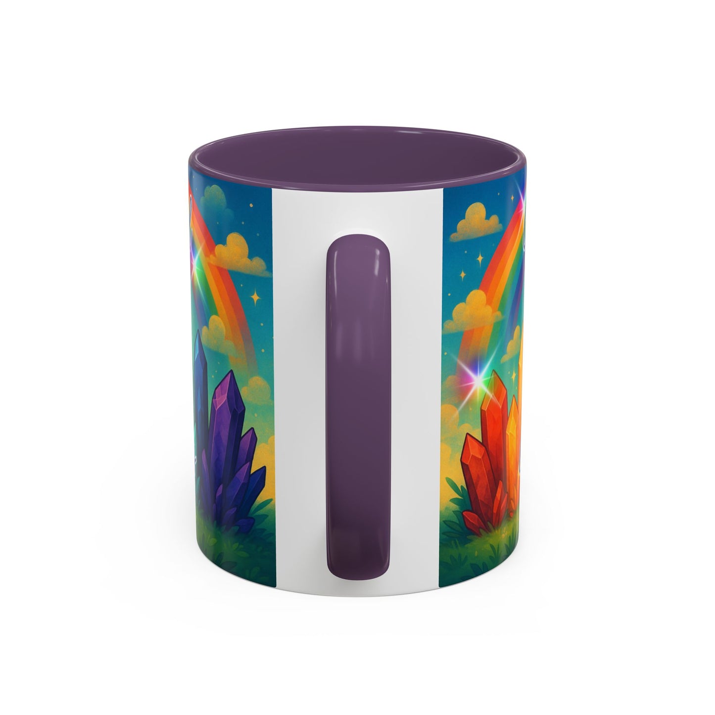 Rainbow Crystal Curious Mug