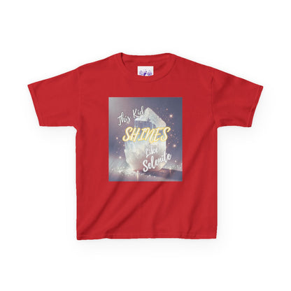 'This Kid Shines Like Selenite' Kids TShirt