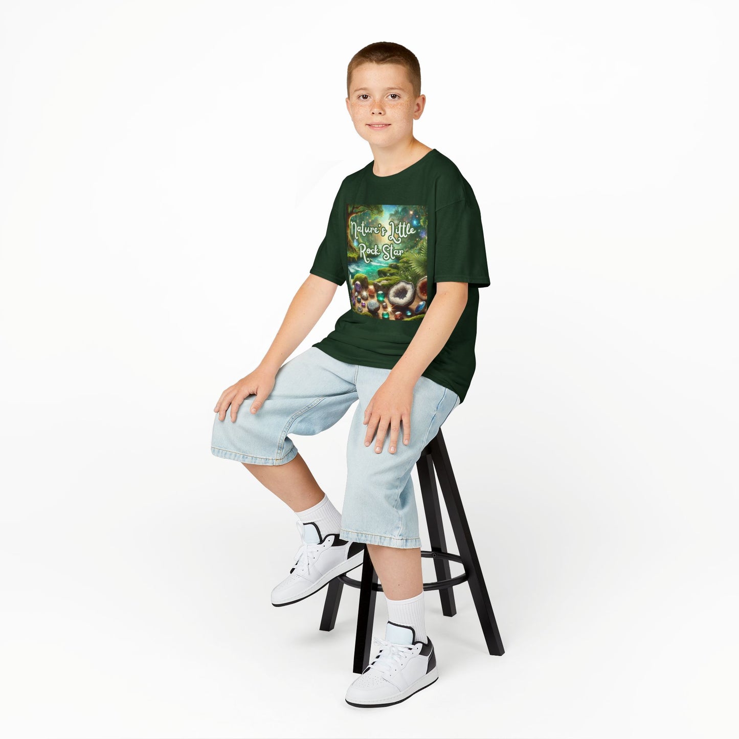 'Nature's Little Rock Star' Kids TShirt