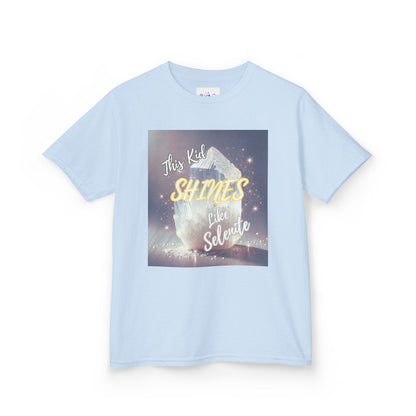 'This Kid Shines Like Selenite' Kids TShirt