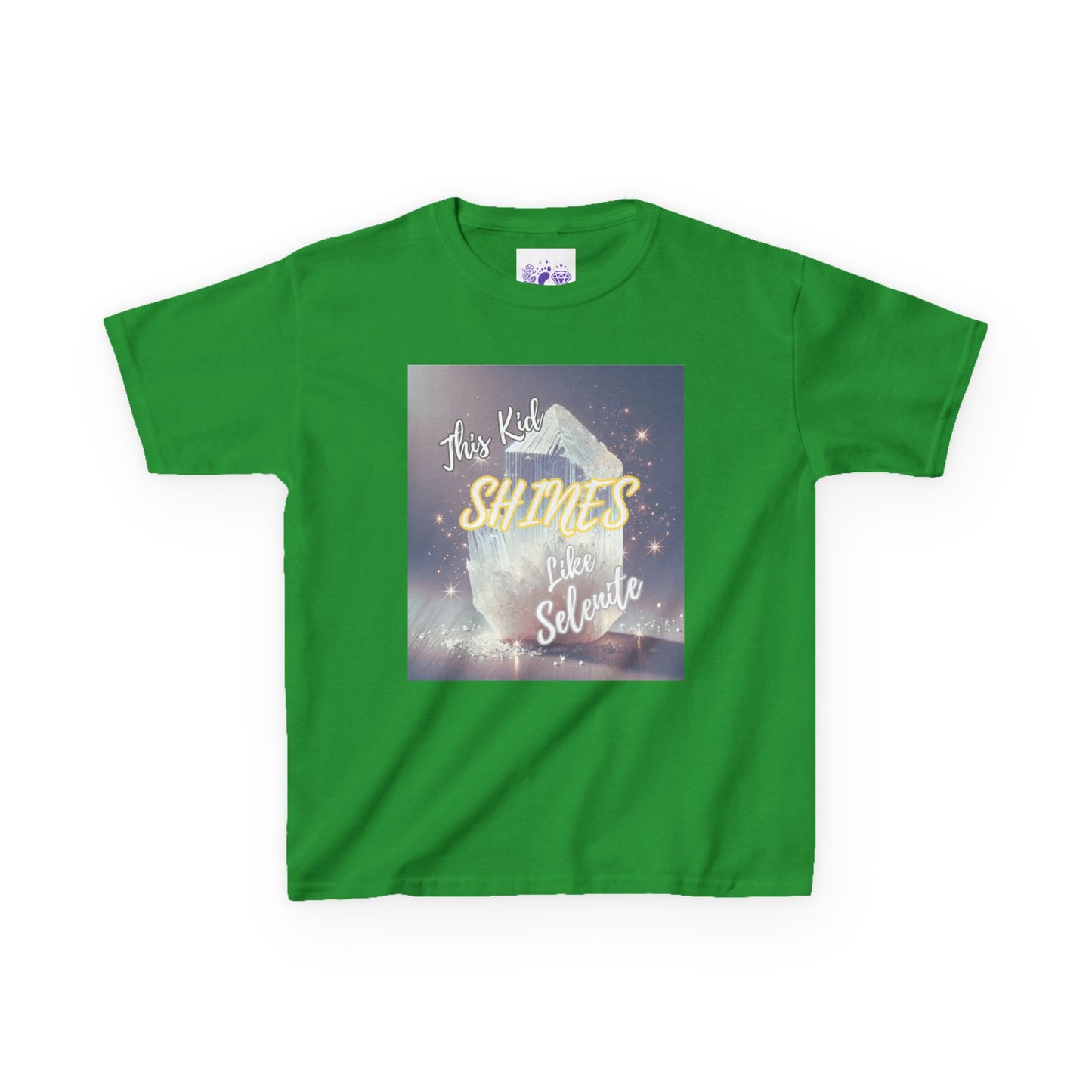 'This Kid Shines Like Selenite' Kids TShirt