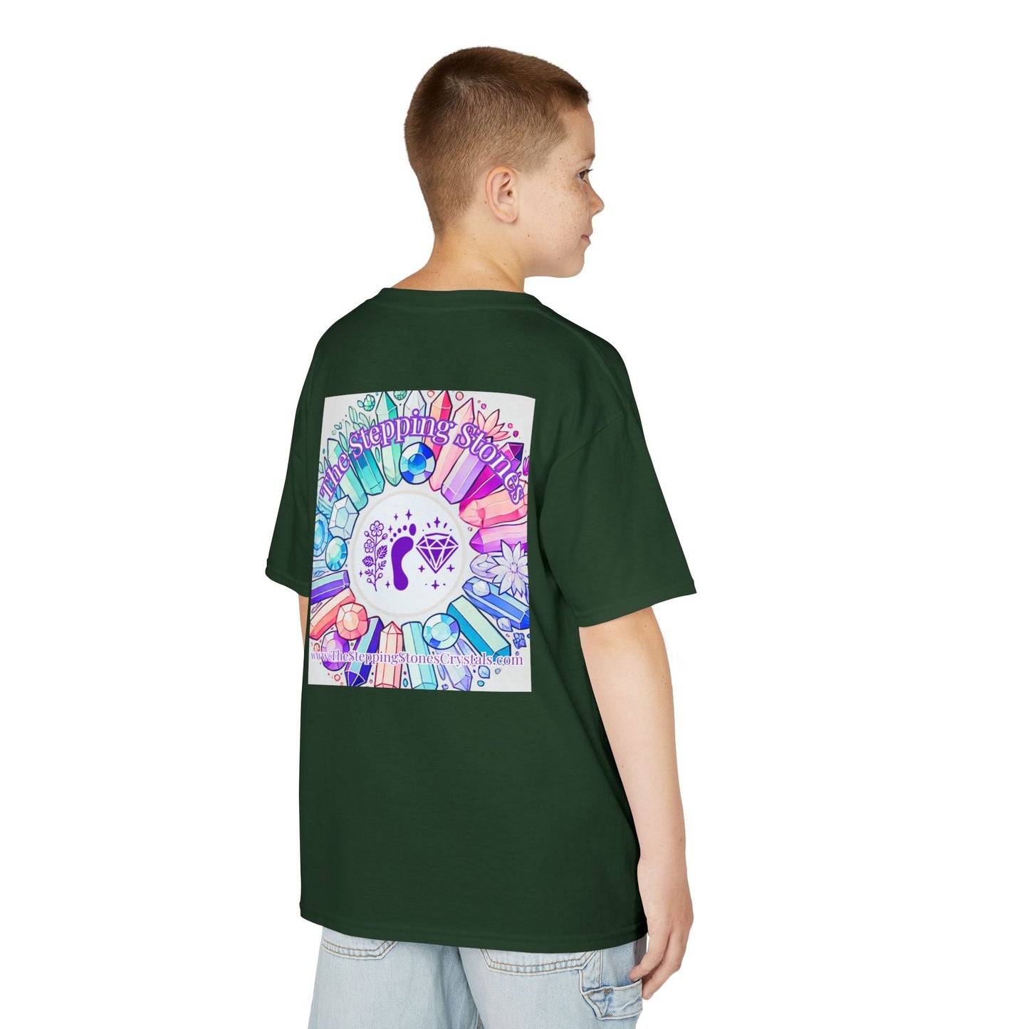 'I'm Just Here for Good Vibes and Pretty Rocks' Kids TShirt