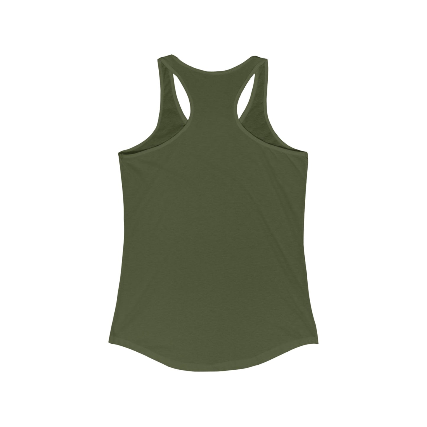 Crystal Curious Women's Racerback Tank Top - Positive Vibes Tee