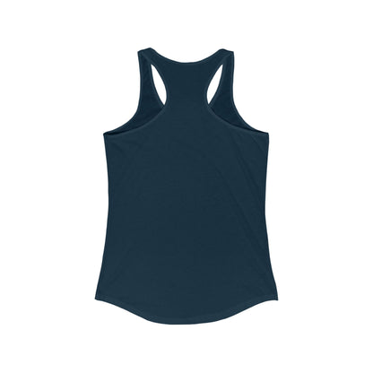 Crystal Curious Women's Racerback Tank Top - Positive Vibes Tee