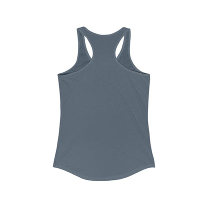 Crystal Curious Women's Racerback Tank Top - Positive Vibes Tee
