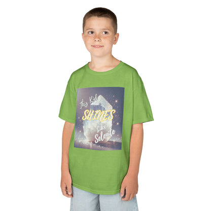 'This Kid Shines Like Selenite' Kids TShirt