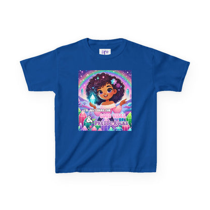 'I'm Just Here for Good Vibes and Pretty Rocks' Kids TShirt