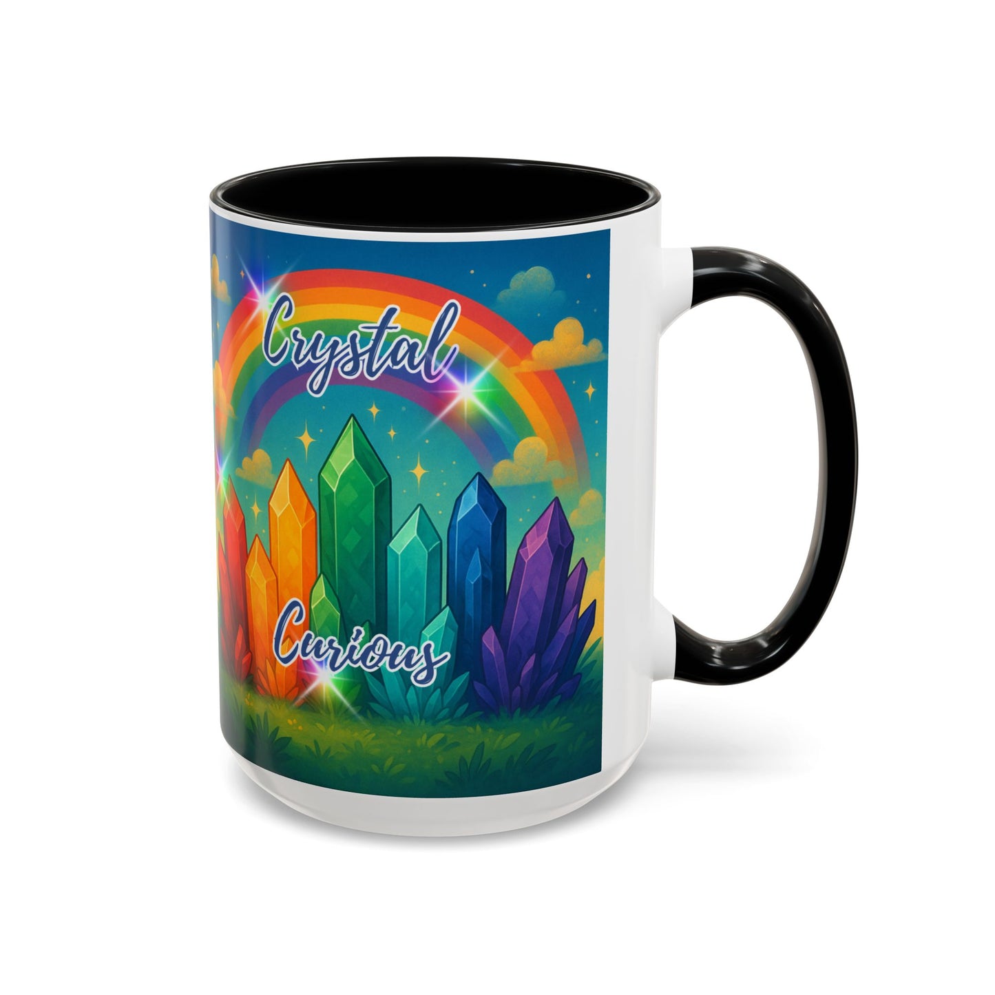 Rainbow Crystal Curious Mug