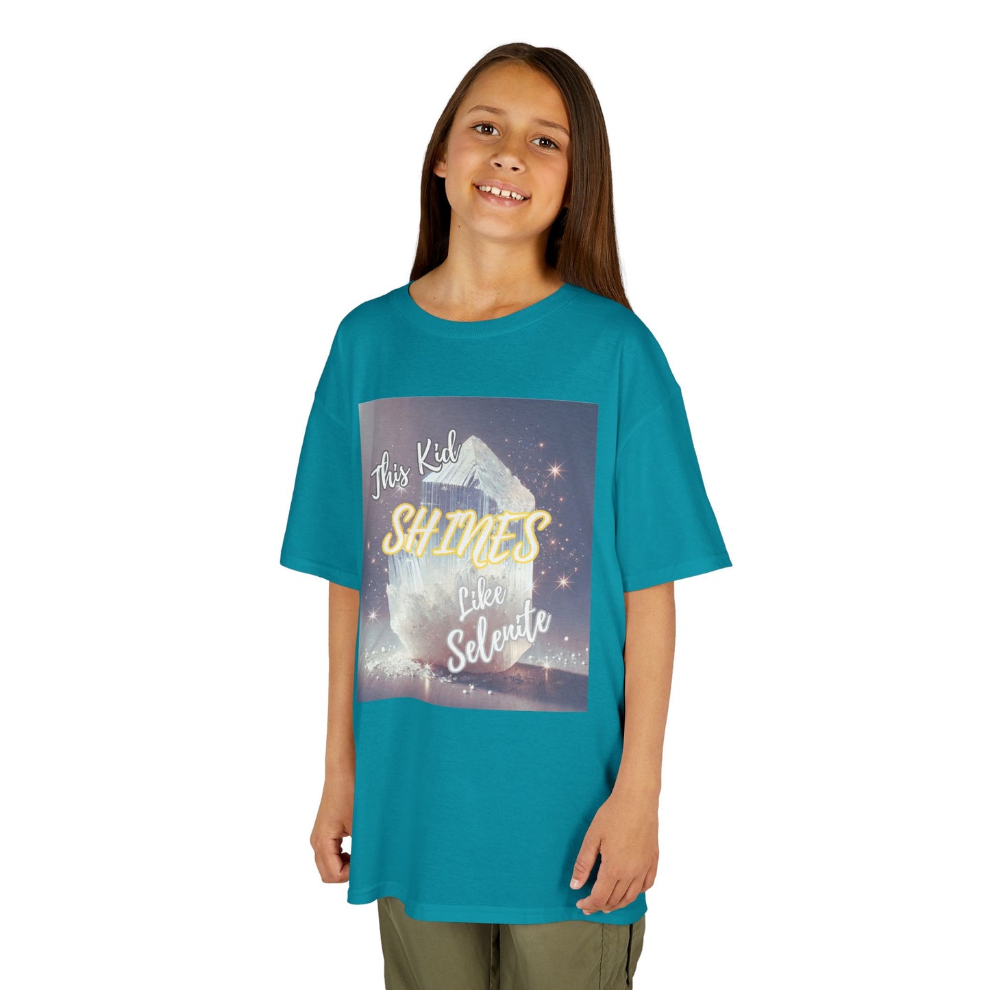 'This Kid Shines Like Selenite' Kids TShirt