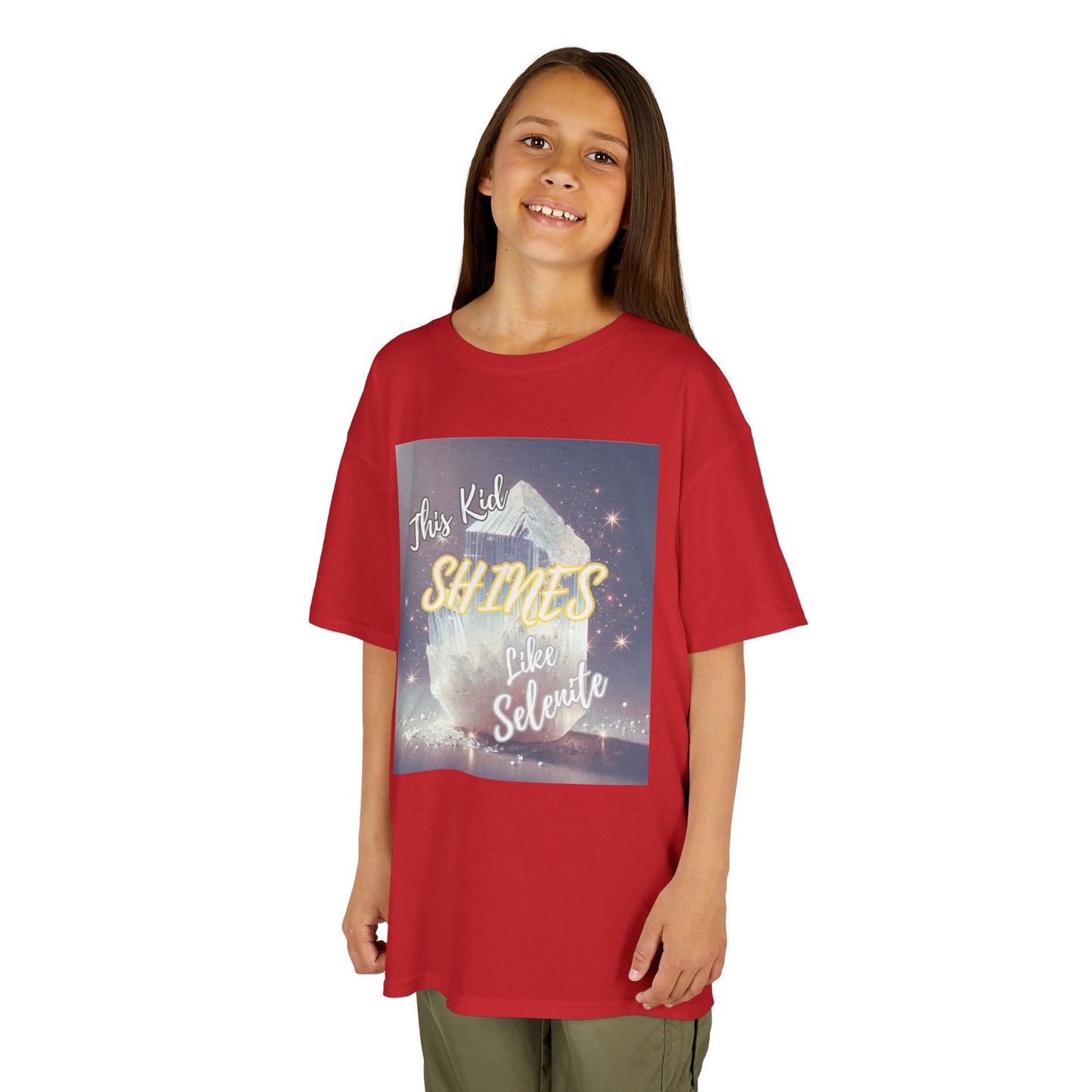 'This Kid Shines Like Selenite' Kids TShirt