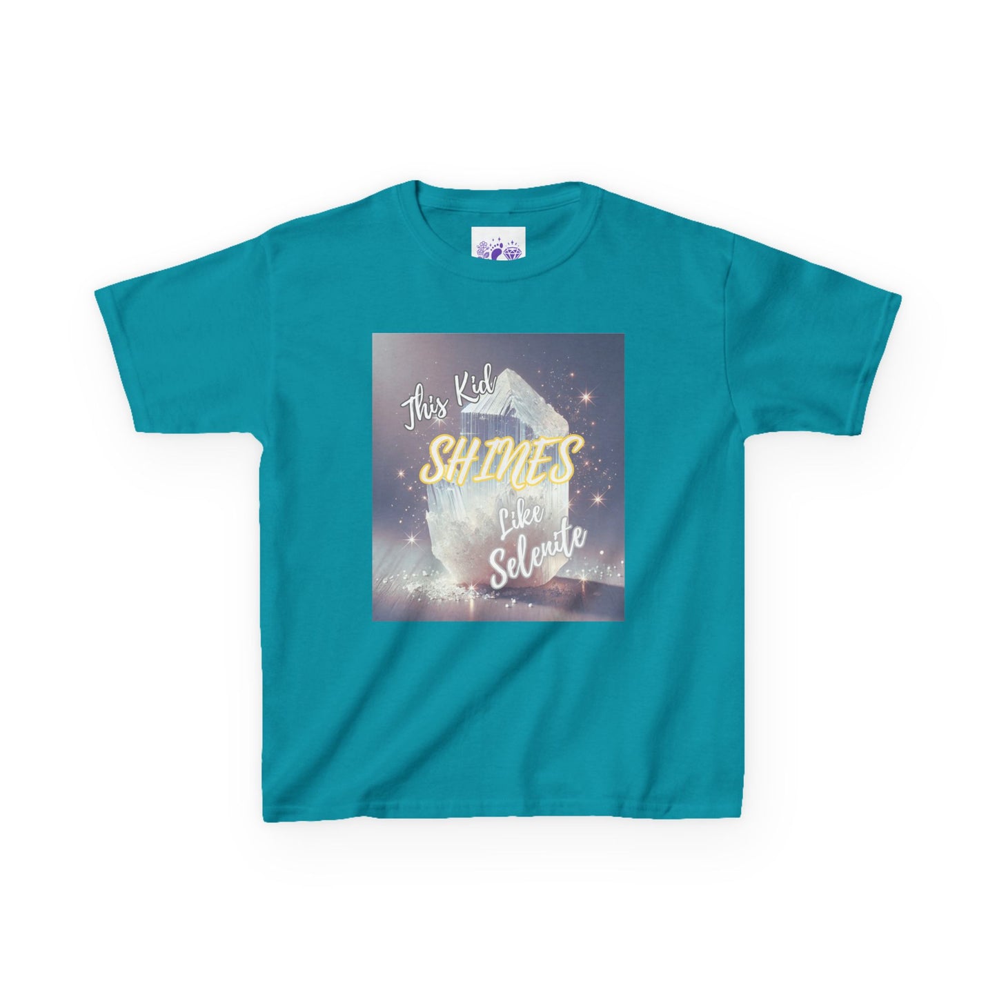 'This Kid Shines Like Selenite' Kids TShirt