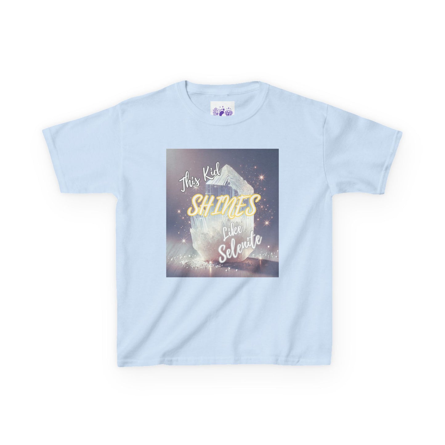 'This Kid Shines Like Selenite' Kids TShirt