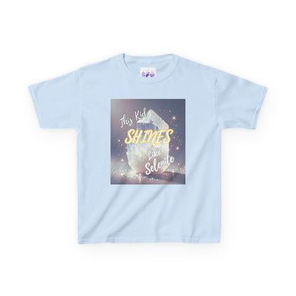 'This Kid Shines Like Selenite' Kids TShirt