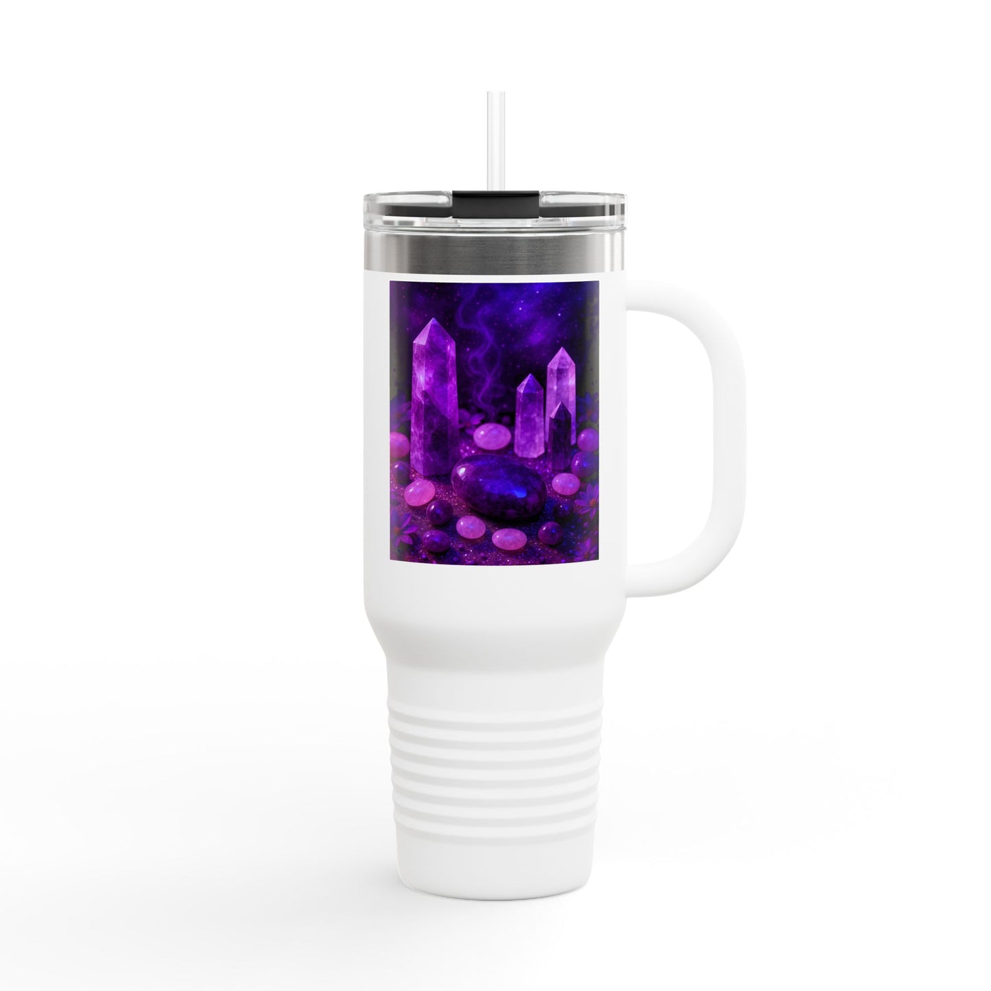 TSS Crystals Insulated Travel Mug - 40oz Crystal Design