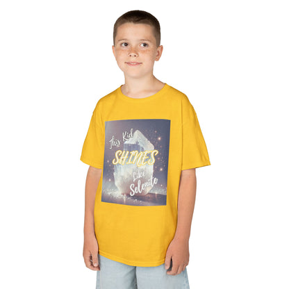 'This Kid Shines Like Selenite' Kids TShirt