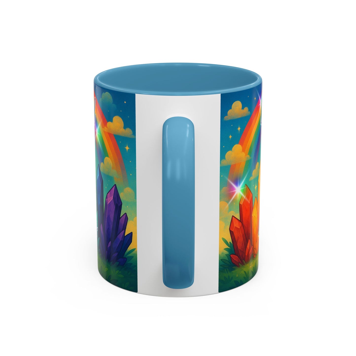 Rainbow Crystal Curious Mug