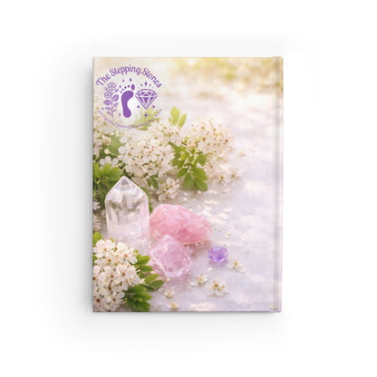 Hawthorn Crystal Garden Journal — Ruled Notebook for Meditation, Gratitude & Spiritual Notes