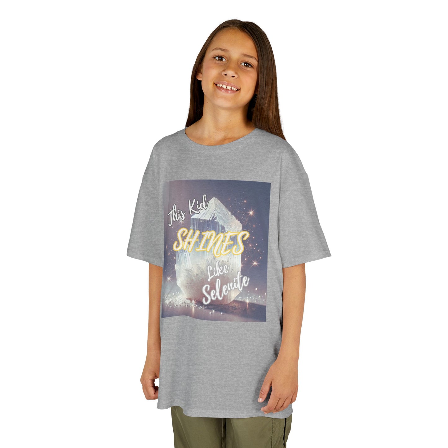 'This Kid Shines Like Selenite' Kids TShirt