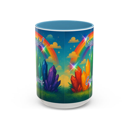 Rainbow Crystal Curious Mug