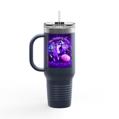 TSS Crystals Insulated Travel Mug - 40oz Crystal Design