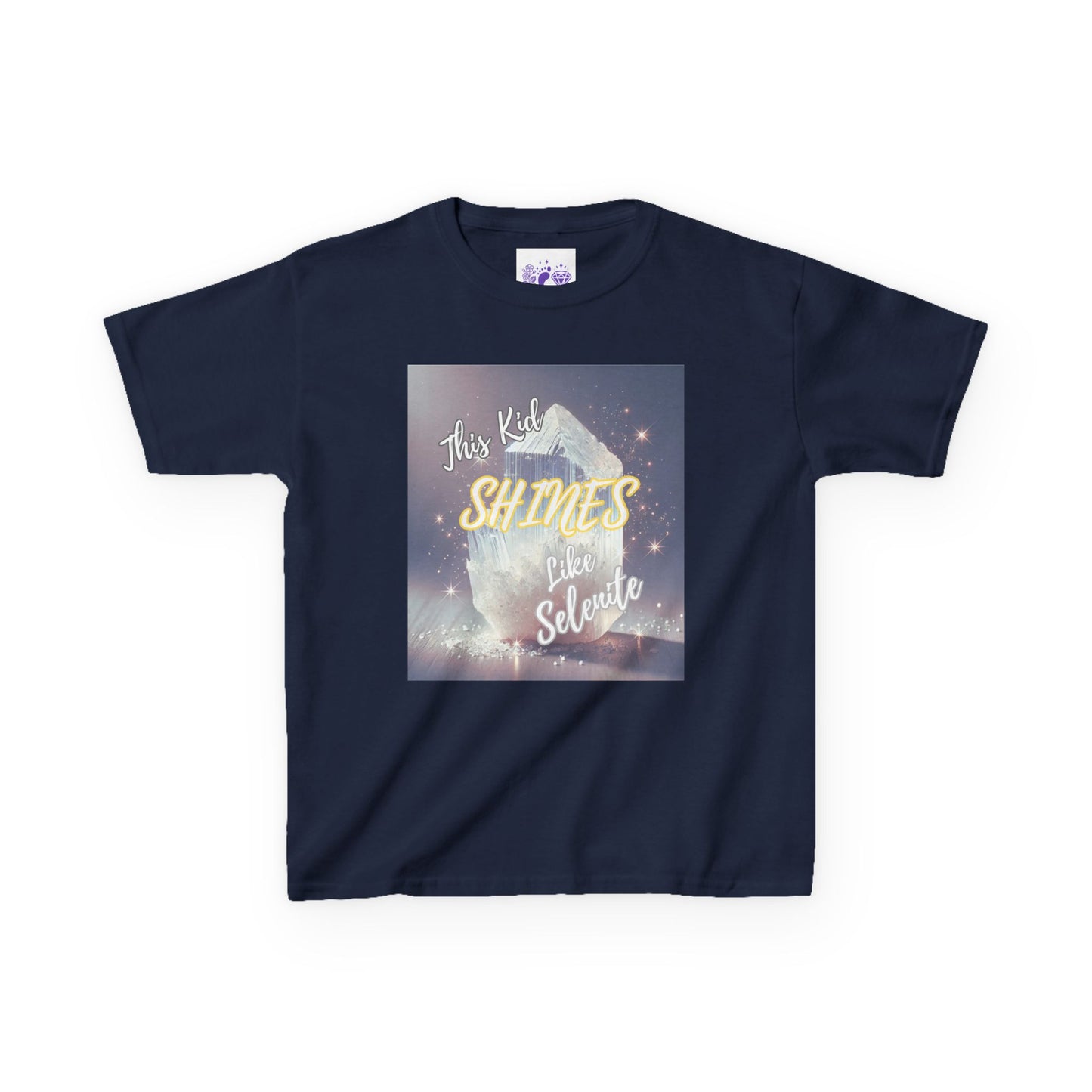 'This Kid Shines Like Selenite' Kids TShirt