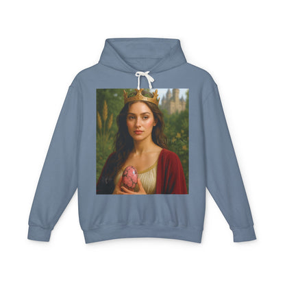 Empress Rhodonite Unisex Lightweight Hooded Sweatshirt