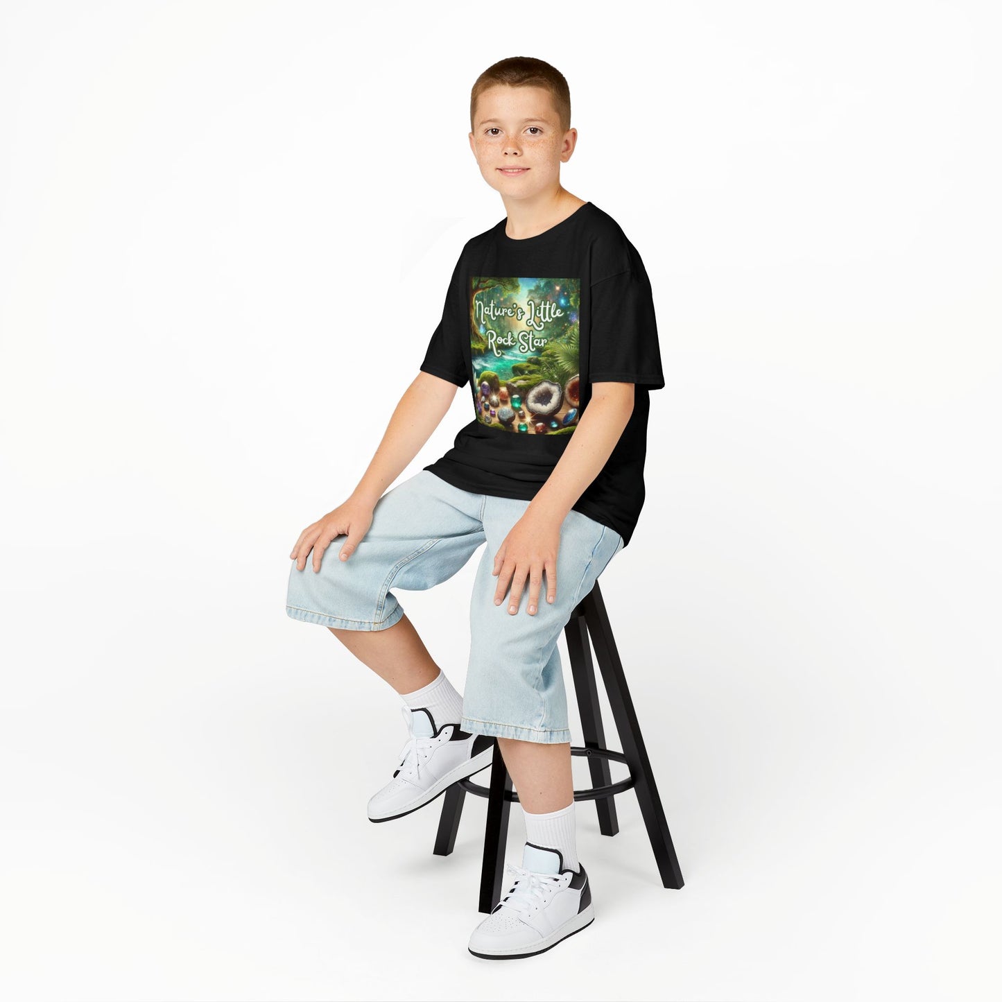 'Nature's Little Rock Star' Kids TShirt