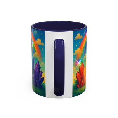 Rainbow Crystal Curious Mug