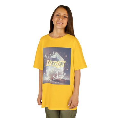 'This Kid Shines Like Selenite' Kids TShirt