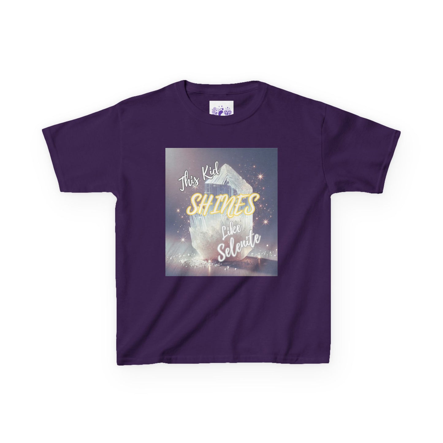 'This Kid Shines Like Selenite' Kids TShirt