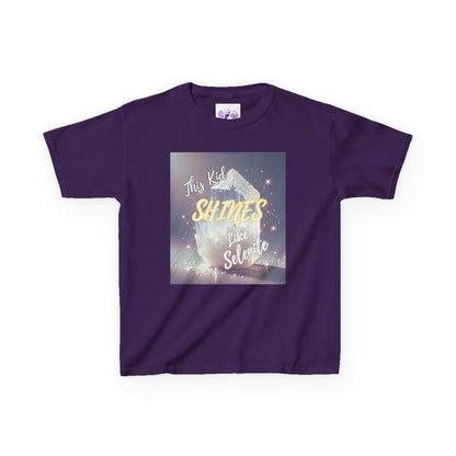 'This Kid Shines Like Selenite' Kids TShirt