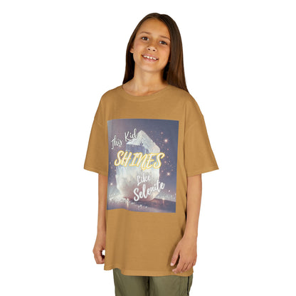 'This Kid Shines Like Selenite' Kids TShirt