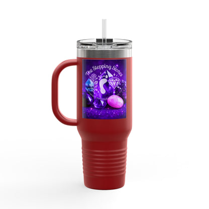TSS Crystals Insulated Travel Mug - 40oz Crystal Design