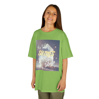 'This Kid Shines Like Selenite' Kids TShirt