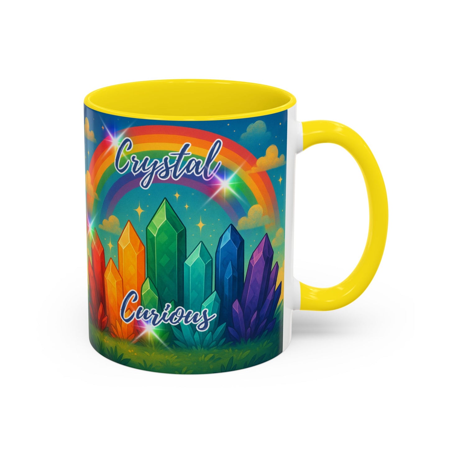 Rainbow Crystal Curious Mug