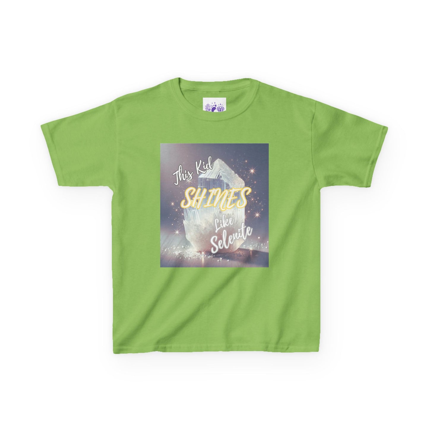 'This Kid Shines Like Selenite' Kids TShirt