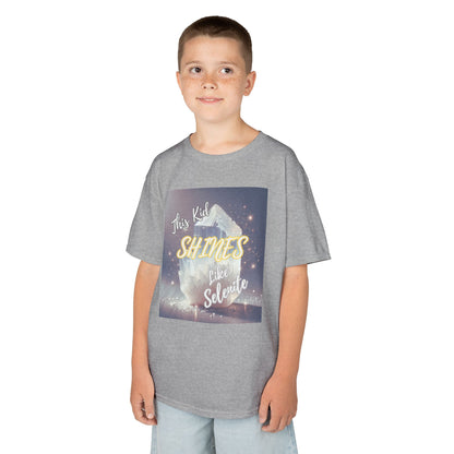 'This Kid Shines Like Selenite' Kids TShirt