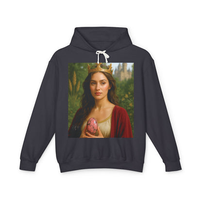 Empress Rhodonite Unisex Lightweight Hooded Sweatshirt