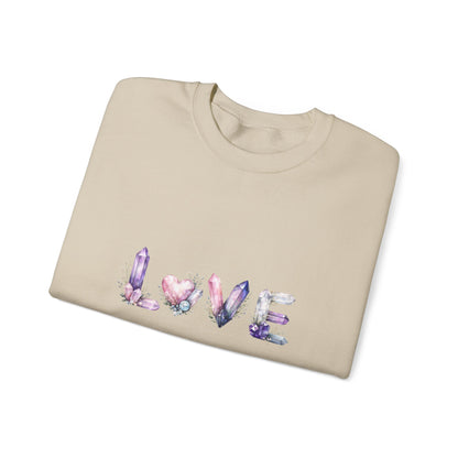 LOVE Crystal Letter Design