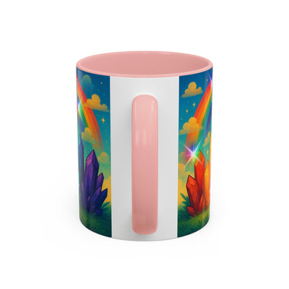 Rainbow Crystal Curious Mug