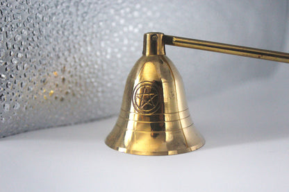 Brass Candle Snuffer – Ritual Flame Tool for Intentional Candle Work