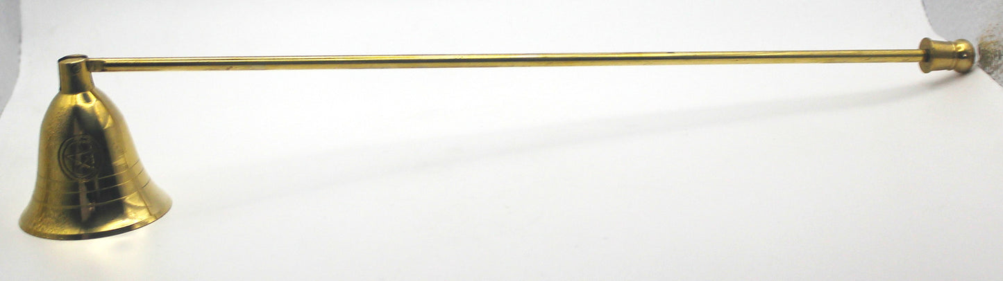 Brass Candle Snuffer – Ritual Flame Tool for Intentional Candle Work