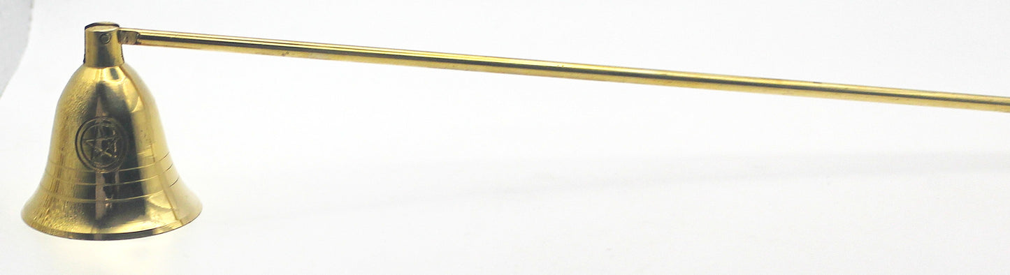 Brass Candle Snuffer – Ritual Flame Tool for Intentional Candle Work